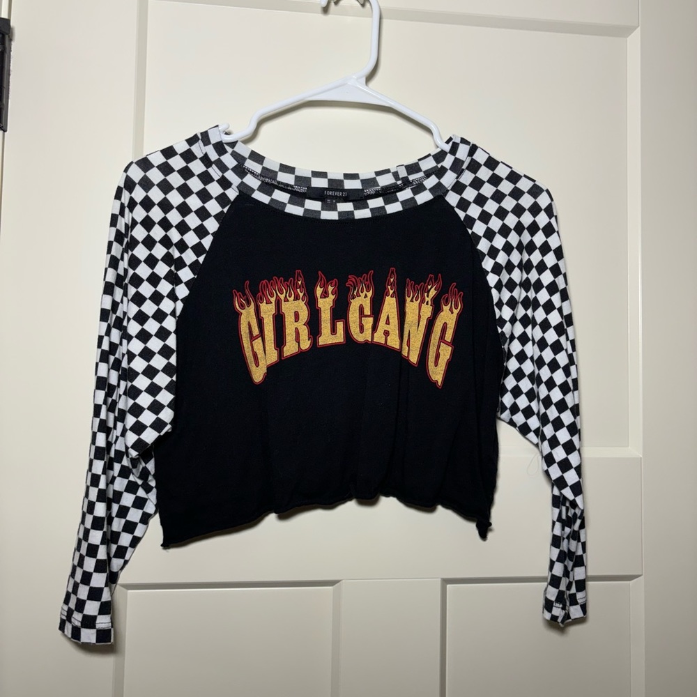 Forever 21 Cropped T-Shirt
